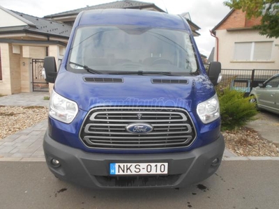 FORD TRANSIT 2.2 TDCi 350 LWB Trend hosszú magas.L3H3.v.3.5t.horog.klíma.tempomat.el.ablak.fűthető szélvédő.usb