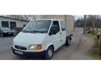 FORD TRANSIT 2.5 D 80 6 fős. platós. Megbízható