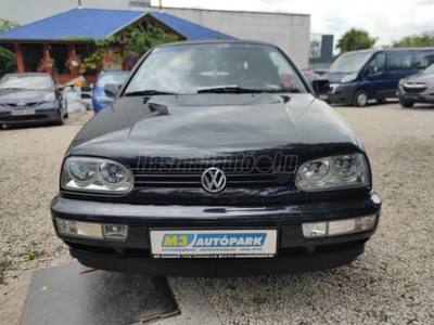 VOLKSWAGEN GOLF III Cabrio 1.8 TDi 128.716- Km Bemutató videóval!