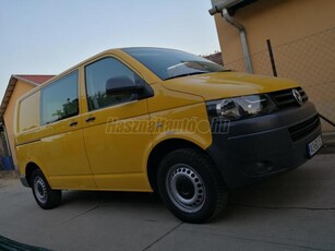 VOLKSWAGEN TRANSPORTER T5 2.0 CR TDI VW T5.1 Facelift Dupla Tolóajtós Hátúl Szárnyas Gyári Dupla Sötétített Üveges Ve