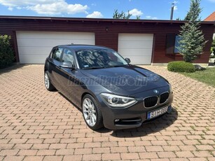 BMW 118d Sport Line Friss nagyszerviz