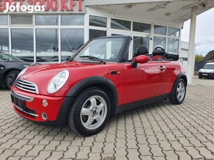 Mini Mini Cooper 1.6 Cabrio Félbőr. Ülésfűtés....