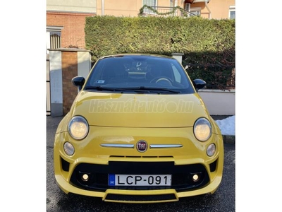 ABARTH 500 1.4 Racing yellow. GYÖNYÖRŰ HANG