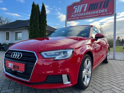 AUDI A3 Sportback 30 TFSI Sport SLINE.27.ekm.NAVI.LED.Manuális 6 Seb