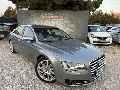 AUDI A8 4.2 V8 FSI quattro Tiptronic ic AZONNAL ELVIHETŐ! LED-mátrix. soft.close. roló. 4xülésfűtés. ülésszellőztetés! A