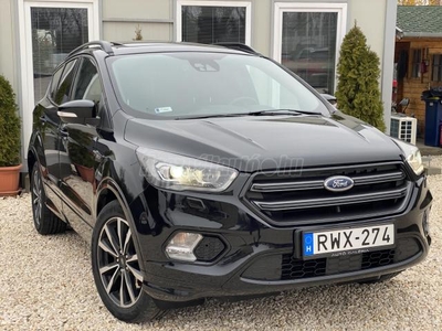 FORD KUGA 2.0 TDCi ST-Line Black Edition AWD Poweshift Áfás--Magyarországi--Panoráma--Kamera--KeyLessGo--Vonóhorog--Sávtartó--Navi