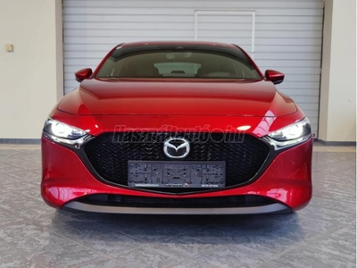 MAZDA 3 Hatchback 2.0 Skyactiv Plus 360 KAMERA!! TÁVOLSÁGTARTÓ TEMPOMAT!! BŐR BELSŐ!!