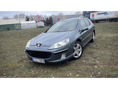 PEUGEOT 407 SW 2.0 HDi Symbole (Automata) NAGY PANORÁMATETŐ. KÉTZÓNÁS DIGITÁLIS KLÍMA.TEMPOMAT