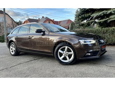 AUDI A4 Avant 2.0 TDI BARNA METÁL/BI-XENON/LED/FACELIFT/KÉZIVÁLTÓ/MMI NAVI/TOL.RADAR/TEMPOMAT/GYÁRI AL