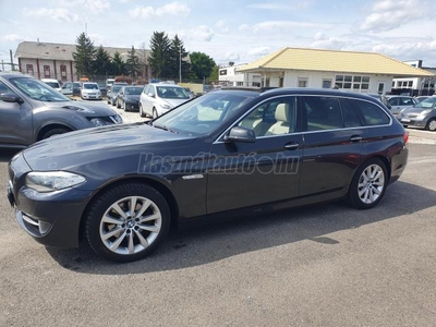 BMW 520i Touring (Automata) Xenon.Panorámatető.Motoros Bőrbelső.Levehető Vonóhorog.Szervizkönyv!