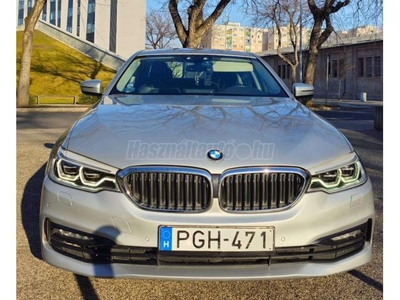 BMW 530i (Automata) 2km vezettet szervízkönyv. önparkoló. táblabeismerő. gyalogosvédelmi rendszer