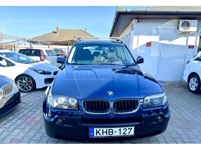 BMW X3 3.0d 183.000Km!Magyarországon vásárolt!Első tulajdonostól!Vezetett szervizkönyves!