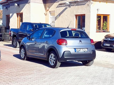 CITROEN C3 1.2 PureTech Feel S&S E6.2 Magyarországi!1.tul.!Gyári fényezés!GYÁRI GARANCIÁLIS 2024.12-IG!