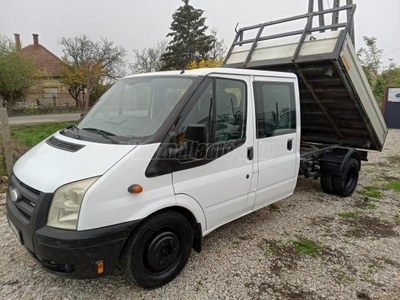 FORD TRANSIT 2.4 TDCi 350 Jumbo EL Trend 3 Oldalra billencs.7 személyes. Duplakerekes.Friss müszaki