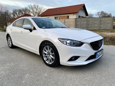 MAZDA 6 2.2 CD175 Revolution SD (Automata) MAGÁNSZEMÉLYTŐL! MAGYARORSZÁGI! GYÖNGYHÁZFEHÉR! FEKETE BŐRBELSŐ! GYÁRI BOSE HIFI