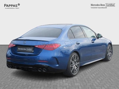 MERCEDES-AMG C 43 4Matic 9G-TRONIC Mild hybrid drive Mo.-i 1. tulajdonos. 2027.08.24-ig Garancia. 2029.08.24-ig ingyen szerviz!