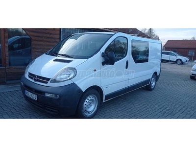 OPEL VIVARO 1.9 DTI L2H1 5 személyes tgk