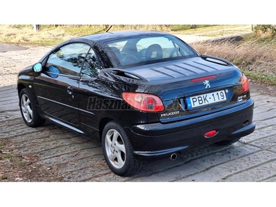 PEUGEOT 206 CC 1.6 16V 196E Km+Hibátlanul működő tető+ Klíma