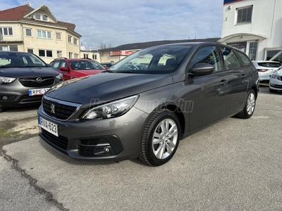 PEUGEOT 308 SW 1.5 BlueHDi Active EAT8 EURO6.2 Autómata! Magyarországi.1 tulaj. Végig szervizelt! Gyári fényezés! Vezérlés cser