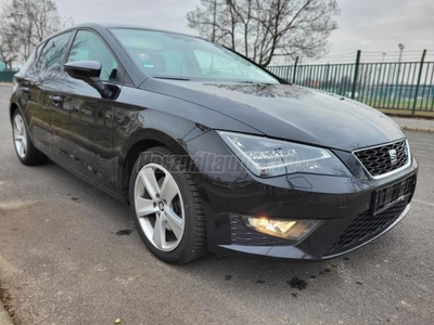 SEAT LEON 2.0 TDI FR DSG AUTOMATA-160EKM-SZERVIZKÖNYV-TÖRÉSMENTES