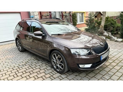 SKODA OCTAVIA Combi 2.0 CR TDI Style Euro 6 SZÉLVÉDŐ+ÜLÉSFŰTÉS+T.KAMERA+VONÓH.+VÁLTÓZÁR+BEPARK+EL.BEH.KÜLSŐ TÜK.+8xGUMI+FED