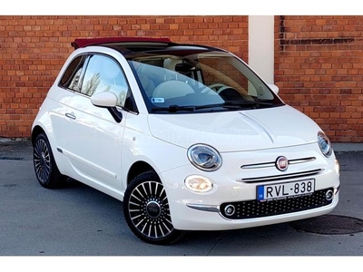 FIAT 500C 1.2 8V Lounge Cabrio. 60000 km. szervizelve. T.radar. Tempomat