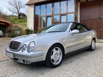 MERCEDES-BENZ CLK 230 Kompressor Elegance kabrió 89600 km-rel! Második tulajdonostól származik! Jövőbeli klasszikus!