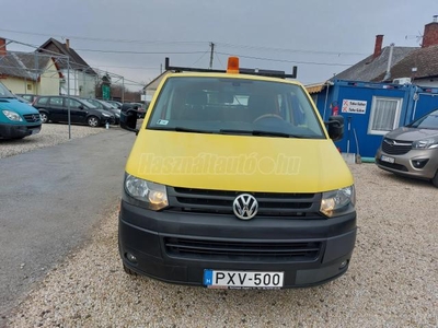 VOLKSWAGEN TRANSPORTER T5 2.0 CR TDI doka platósTOP állapotban! 280ekm