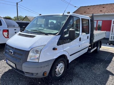 FORD TRANSIT 2.2 TDCi 350 L Ambiente 2.8 tonna vontat.duplakerekes.szép állapotban.2.8m plató