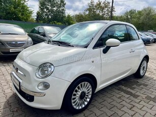 FIAT 500 1.2 8V Lounge EU6 PANORÁMA TETŐ.MULTIKORMÁNY.KLÍMA.GYÁRI ALUFELNI.SZERVIZKÖNYVES!