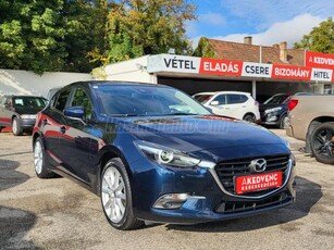 MAZDA 3 Sport 2.0 Revolution Tempomat Navi HUD Holttér Keyless Bose Kamera Ülésfűtés