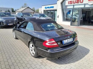 MERCEDES-BENZ CLK 200 Kompressor Elegance (Automata) GYÖNYÖRŰ ÁLLAPOT! HIBÁTLAN TETŐ! DESIGNO BARNA BŐR!