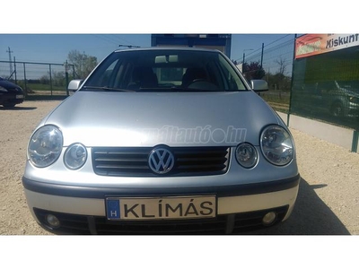 VOLKSWAGEN POLO IV 1.4 75 16V Comfortline MÜSZAKI:25.11.22-ig KM:187.450! ICEhidegKLIMA. ABS. ESP. SZERVÓ. 4 VILLANYABLAK.