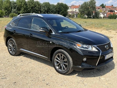 LEXUS RX 450h F-Sport CVT AWD Facelift.Magyar.Sér.Mentes.Full Bőr.Bi-Led.headup.152000km vezetett szkönyv