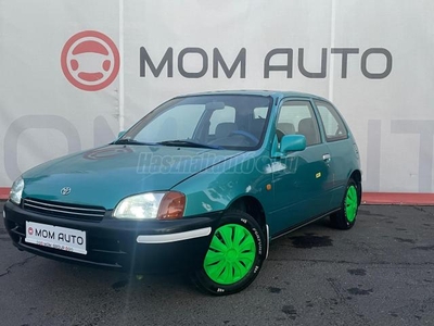 TOYOTA STARLET 1.3 16V XLi Plus ROZSDAMENTES! MEGLEPŐEN JÓ ÁLLAPOTÚ!