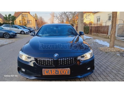 BMW 4-ES SOROZAT 420d Sport ÚJSZERŰ! CABRIO-COUPE! FULL SPORT BŐR ÜLÉSEK M 18-AS