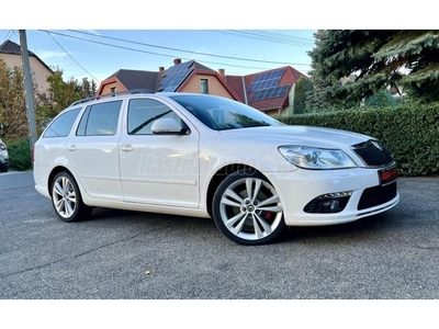 SKODA OCTAVIA Combi RS 2.0 CR TDI DPF EU5 MEGKÍMÉLT/KÉZIVÁLTÓ/170LE/XENON/18-AS ALU/NAGYNAVI/T.RADAR/ÜLÉSFŰTÉS/TEMPOMAT ST