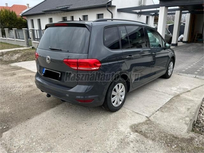 VOLKSWAGEN TOURAN 1.6 TDI BMT SCR Comfortline VONÓHOROG. TÁVOLSÁGKÖVETŐ TEMPOMAT. MASSAGE FŰTHETŐ ÜLÉS. MAGÁTÓL BEPARKOL