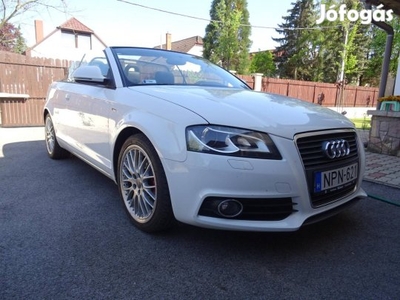 AUDI A3 Cabrio 1.6 Attraction S-line bőr belső