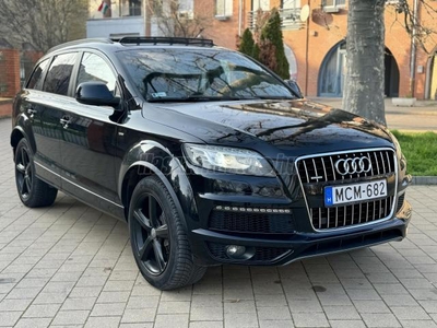 AUDI Q7 3.0 TDI DPF quattro Tiptronic ic 3X S-LINE//PANORÁMA TETŐ//TOLATÓ KAMERA//EL.VONOHOROG//WEBASTO