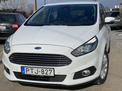 FORD S-MAX 2.0 TDCi Titanium Powershift [7 személy] Magyarországi - Egy Tulajdonos - Vonóhorog - El.csomagtér - KeyLess Go