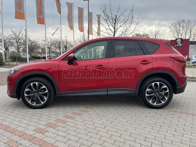 MAZDA CX-5 2.2 CD Revolution Top SD AWD (Automata) Navi Kamera Pano-tető Bőr Sávtartó Táv-tartó Tempomat