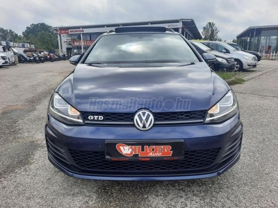 VOLKSWAGEN GOLF VII Variant 2.0 TDI BMT GTD Panorámatető. Szervizkönyv Vezérlés cserélve