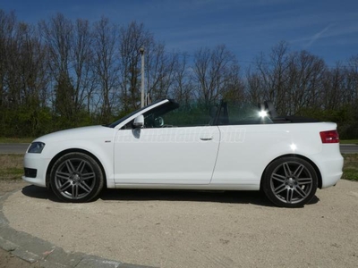 AUDI A3 CABRIO 1.8 TFSI Ambition 3X S-LINE!VEZETETT SZERVIZKÖNYV!