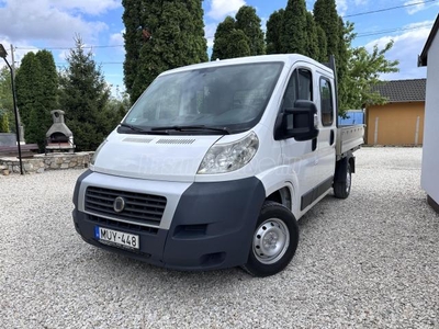 FIAT DUCATO 2.2 Mjet MWB 3.3 t 6 SZEMÉLY + PLATÓ - ÚJ VEZÉRLÉS - ÚJ PORLASZTÓK - VONÓHOROG