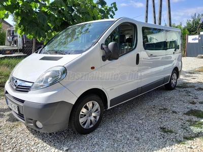 OPEL VIVARO 2.0 CDTI DC L2H1 2.9t Hosszított.9 személyes.Klíma.Friss szervizek és műszaki