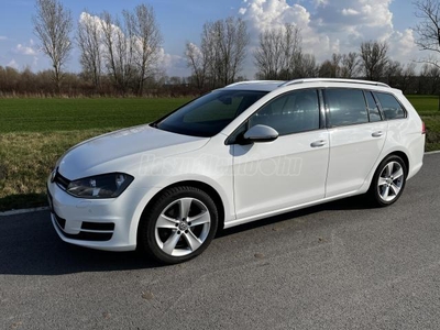 VOLKSWAGEN GOLF VII Variant 1.6 TDI Comfortline DSG 17-es téli-nyári alufelni garnitúrák. Megkímélt. Radar elől-hátul. Fűthető ülés