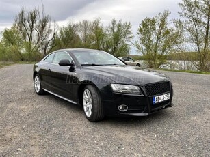 AUDI A5 Coupé 3.0 TDI DPF quattro FRISS NAGYSZERVIZ + MŰSZAKI! FEKETE BŐR.KÉZI 6. S LINE.ÜLÉSFŰTÉS!