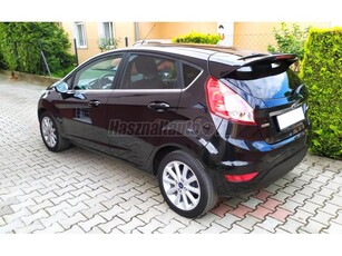 FORD FIESTA 1.0 GTDi EcoBoost Titanium Technology EURO6 Vez.Szervizkönyv+Digitklima+Télicsomag+Nagyszárny+16-os ALU+LED+Friss szerviz!