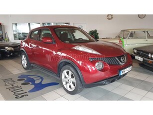 NISSAN JUKE 1.6 Acenta Magyar szervizkönyves Force Red